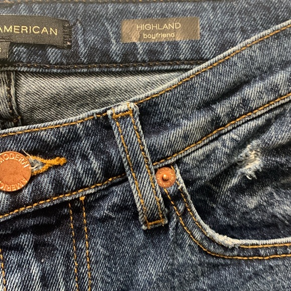 Anthropologie Modern American Highland distressed jeans in size 28 - Picture 5 of 12